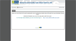 Desktop Screenshot of dist205calendar.elmhurst205.org